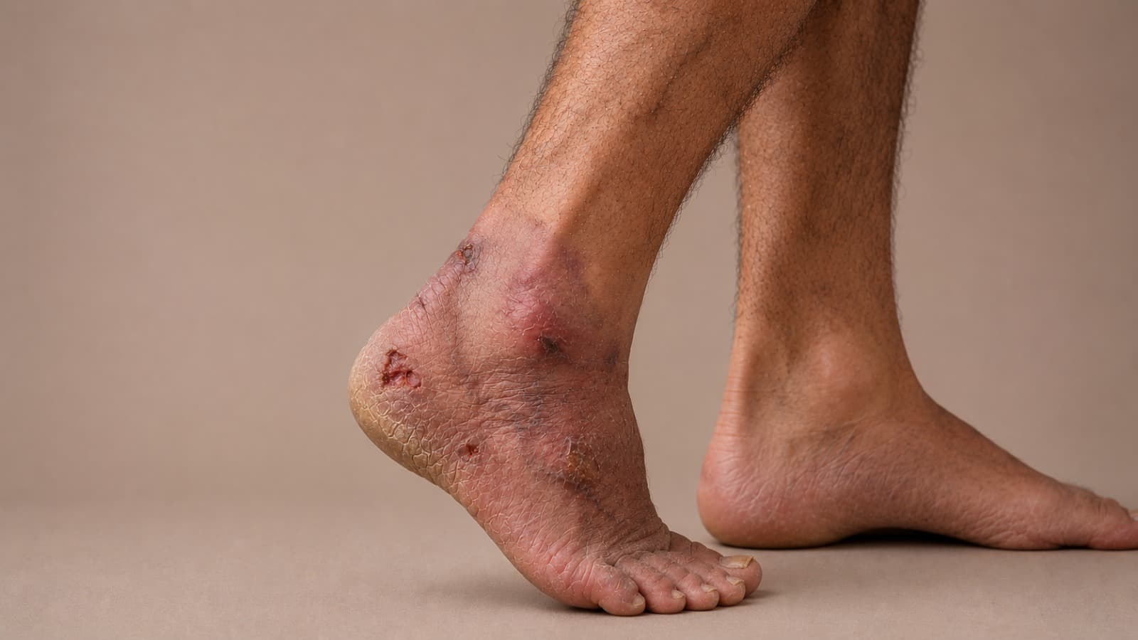Before: Diabetic Ulcer Baseline